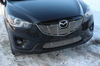 Декоративные элементы решетки радиатора d10 Mazda CX-5 2012- хром, MCX5.92.2298 MCX5.92.2298