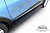 Комплект защиты штатных порогов алюминиевый профиль Arbori "Optima Black" 1700 черные RENAULT KAPTUR 2016- AFZDAALRK01
