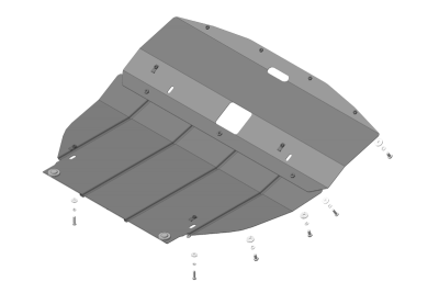 Защита стальная Мотодор, подходит для Rover 75 1999-2005 (арт.06001)