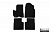 Коврики в салон Klever Econom LIFAN X 60 2012->, кросс., 4 шт. (текстиль) KVR01730401200k