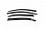 Дефлекторы окон Vinguru Chevrolet Сobalt 2011-2015 сед накладные скотч к-т 4 шт., материал литьевой поликарбонат AFV56111