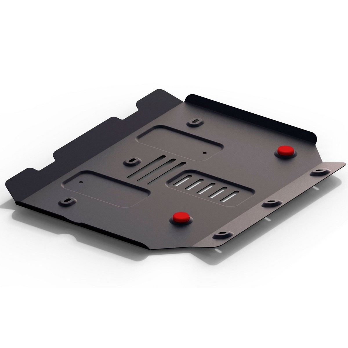 Защита радиатора АвтоБроня для Haval H9 2015-н.в., сталь 2 мм, крепеж в комплекте, 111.09407.1